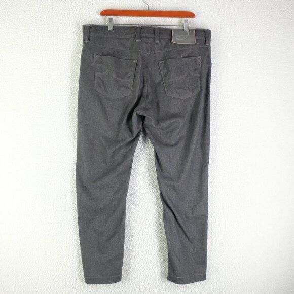 Jacob Cohen Pants Mens 36X28 Gray Wool Straight Leg Casual Classic - Picture 3 of 13